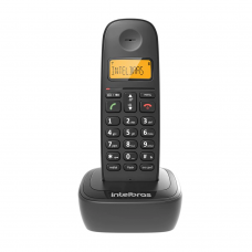 Telefone Sem Fio Intelbras TS 2510 com Display Luminoso, Identificador de Chamada e Tecnologia DECT 6.0 - Preto